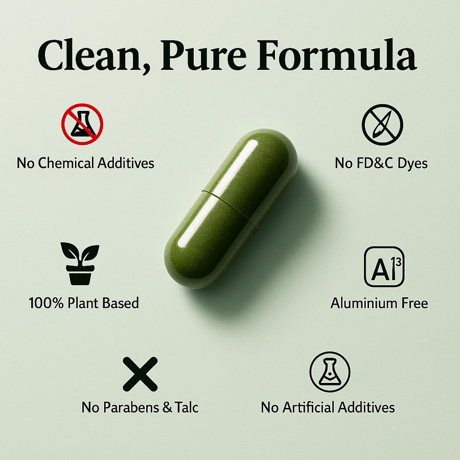 Serene™ Chlorophyll 5-in-1 Capsules