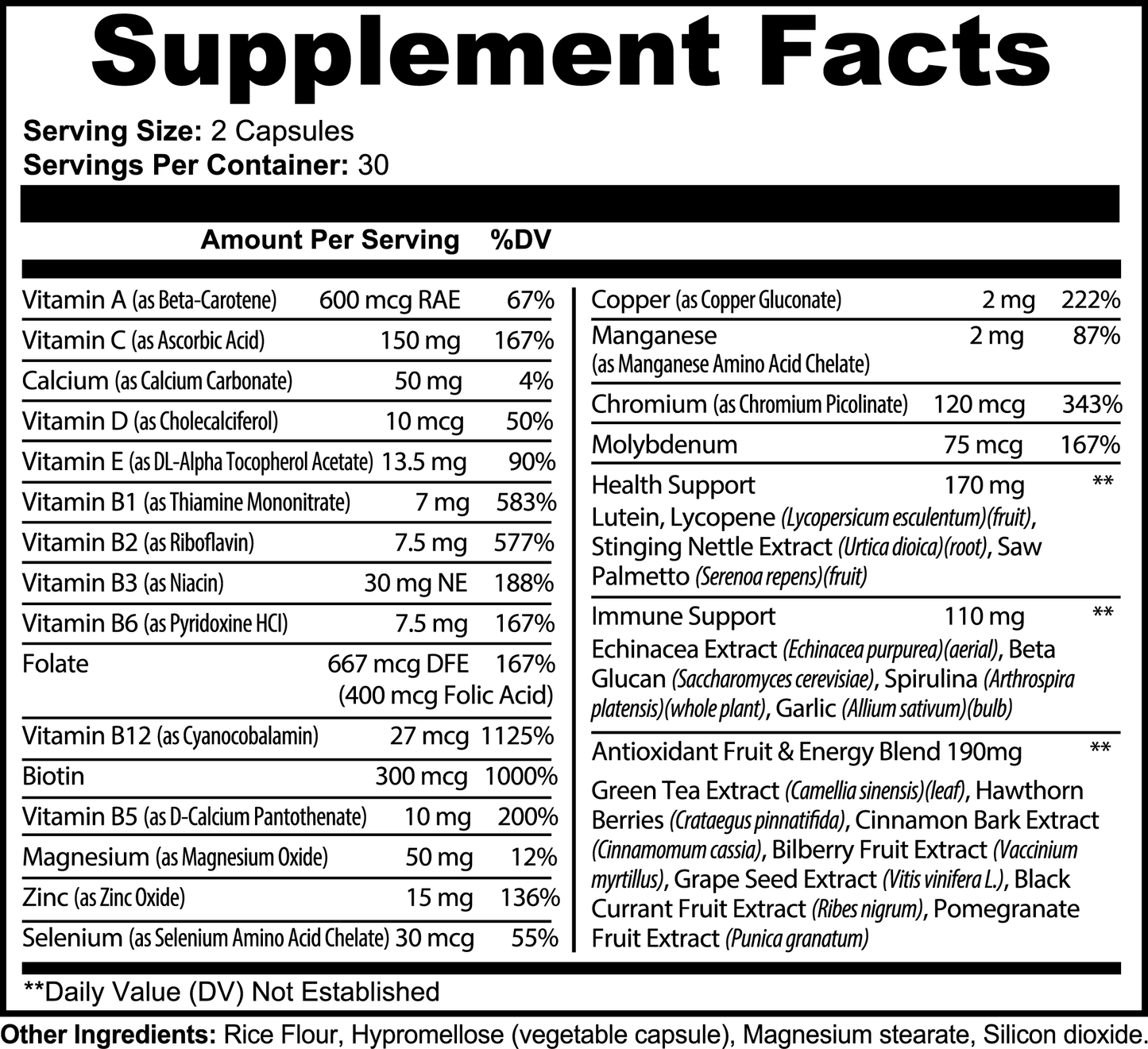 Serene™ Complete Multivitamin